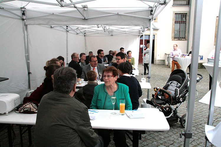 Feierliche Ansprache bei 25 Jahre MBR Architekten