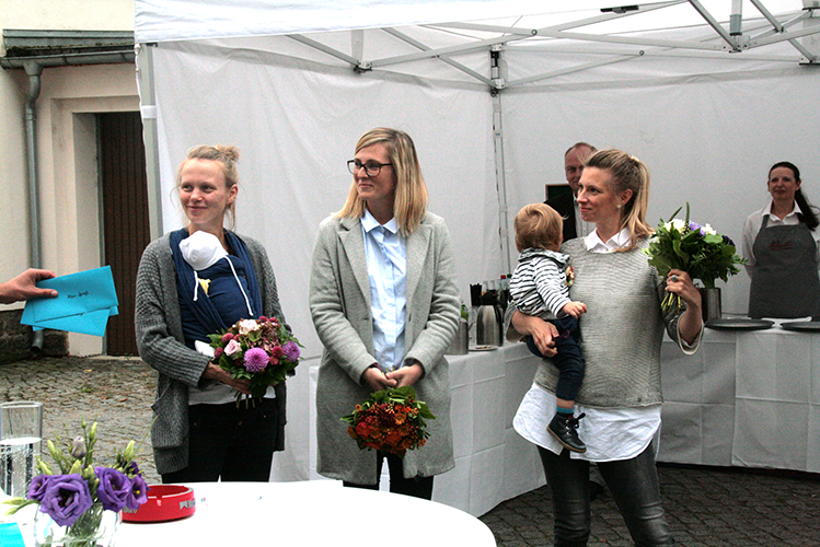 Ausstellung und Projektdokumentation bei Jubiläumsfeier MBR Architekten