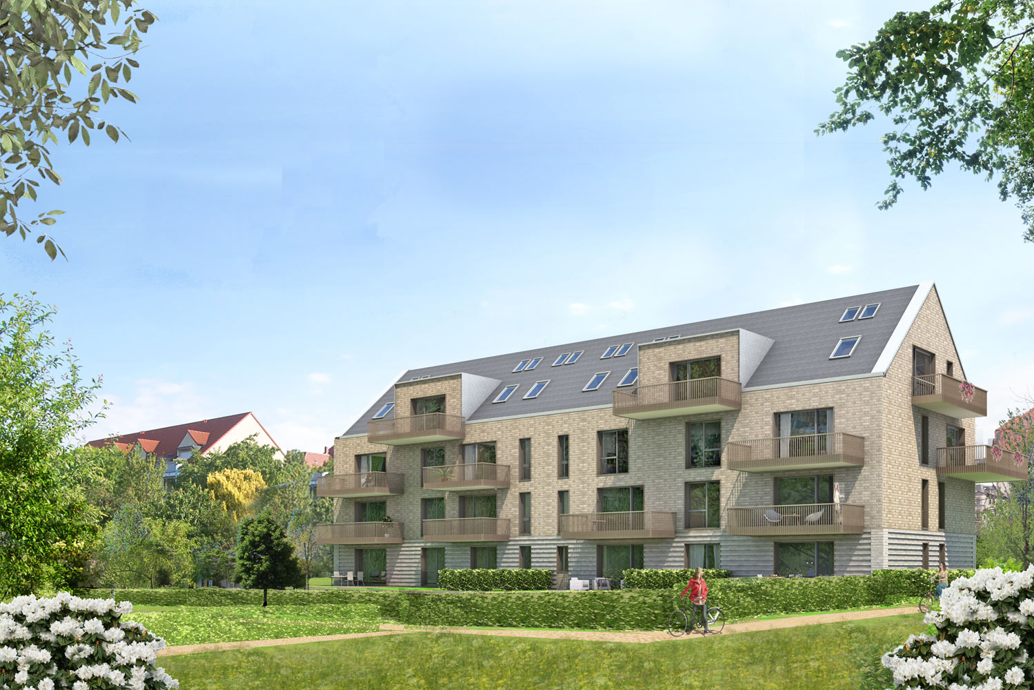 Mehrfamilienhaus in Holzbauweise