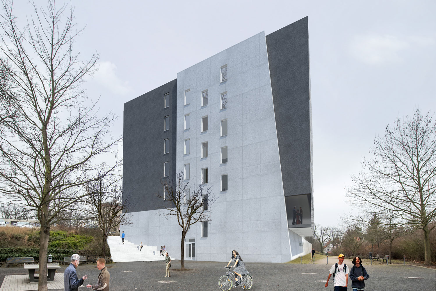 Wettbewerb für ein Studierendenwohnhaus